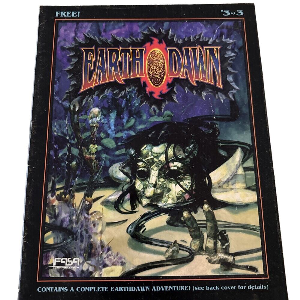 FASA Earth Dawn Complete Earthdawn Adventure Book 3 Of 3